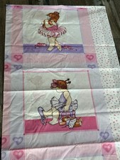 Daisy Kingdom Ballerina Babies Pink Ballet Fabric 8 Pillow Panels Quilts Crafts