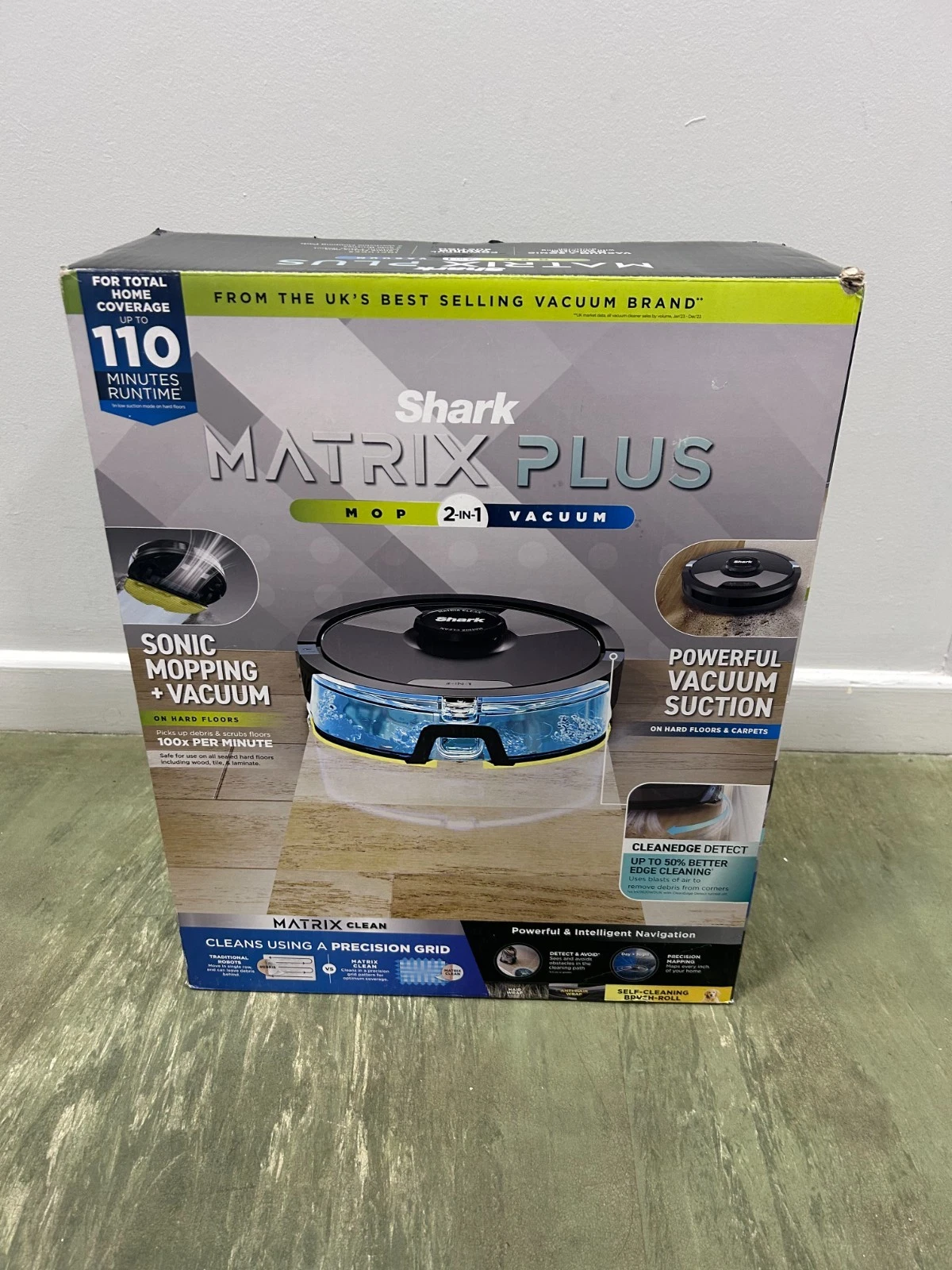 Shark Matrix Plus 2-in-1 Robot Vacuum Cleaner & Mop, Ex-demo! Warranty included!
Opens in a new wind
