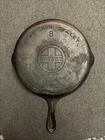Vintage Griswold NO. 8 Cast Iron Skillet