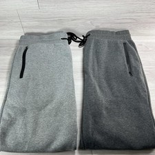 Pure Champ Men's Gray Sweatpants XXL 2XL Athletic Pants Zip Pockets Soft Lot New