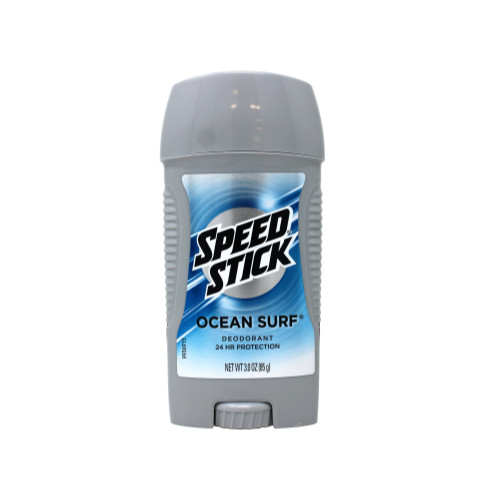 4 Pack Speed Stick Deodorant Clear Solid Ocean Surf 3Oz Each