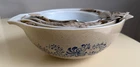 PYREX 440-48 HOMESTEAD 4 PIECE  RARE MINTmUNUSED  MIXING BOWL SET