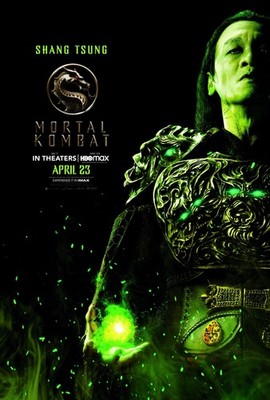 2021 Mortal Kombat Movie Poster 11X17 Liu Kang Sub Zero Sonya Blade Kano  