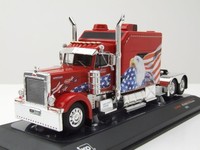 Peterbilt 379 Custom Zugmaschine 2002 Rot Modellauto 1:64 Ixo Models