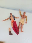 Vintage 1971 Mattel. GI JOE Figure Works W/ Athletic Shorts, Mask & Outfits.