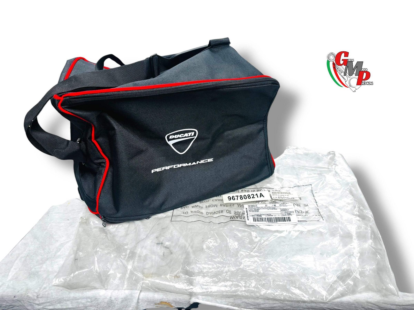 Sac intérieur top case aluminium Ducati Performance haute qualité