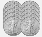 Lot of 10 - 2026 $1 American Silver Eagle 1 oz BU