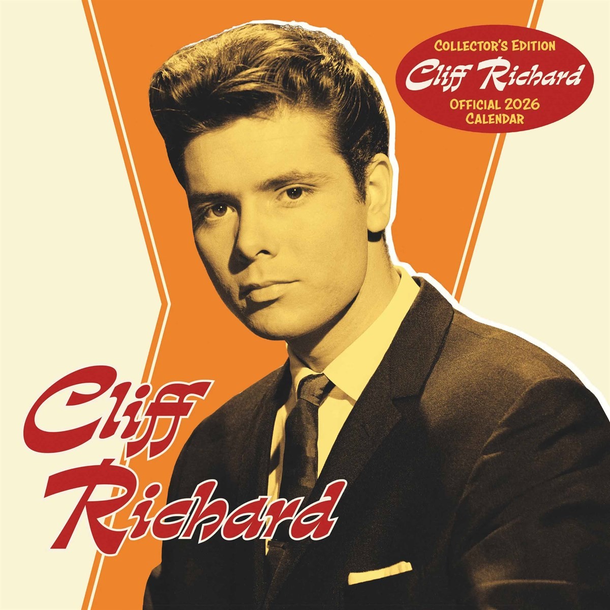 Cliff Richard, Record Collector's Edition Calendar 2026, Wall Calendars, Gift