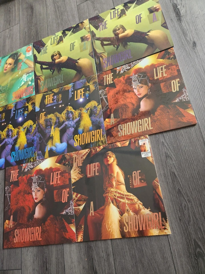 COMPLETE SET*** Taylor Swift - The Life of a Showgirl Limited Edition Variants - Image 4 of 4
