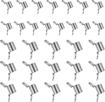 30PCS Bead Stopper for Jewelry Making, 15PCS Large and 15PCS Small Bead Clamps S