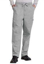Cherokee Workwear Scrubs Men's Cargo Scrub Pants 4000 Grey