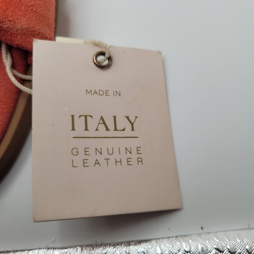 Sandali piatti Vero Cuoio in pelle cinturino a nodo nuovo taglia 6 1/2 scarpe NUOVE - Foto 6 di 8