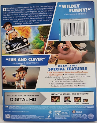 The Boss Baby (Blu-ray, 2017) Used 24543313786| eBay