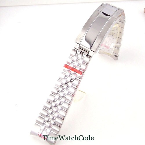 20mm Jubilee Bracelet 316L Solid Watch Strap Watchband Fit Bliger Tandorio Watch - Picture 4 of 21