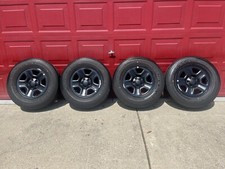 17" 2024 JEEP  OEM WRANGLER GLADIATOR WHEELS AND TIRES BRAND NEW TAKE OFFS TPMS
