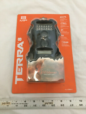NEW Terra 8 Wildlife Game Trail Camera 8MP - 60ft Flash Range - Sealed Package!