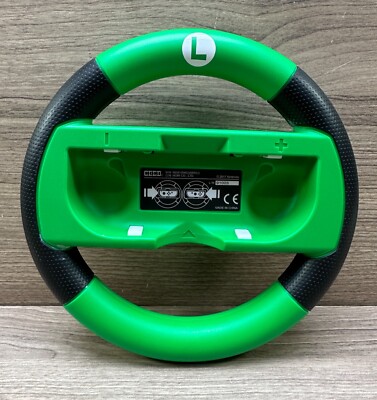 HORI Mario Kart 8 Deluxe Lenkrad für Nintendo Switch - Luigi