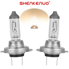 2 x H7 Halogen 12V 100W Super Bright Upgrade Headlight Bulb-150 More Light