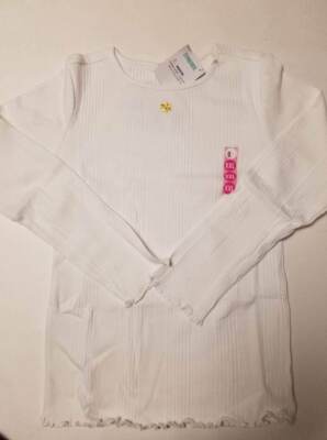 NWT girls xxl 7 Gymboree 2002 SPORTING GREEN white long sleeve ribbed ...
