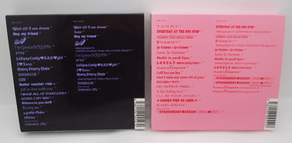 トミー・フェブ6&ヘブ6 ストロベリークリーム＆ゴシックメルティング　セット トミー・フェブ6&ヘブ6 ストロベリークリーム＆ゴシックメル
