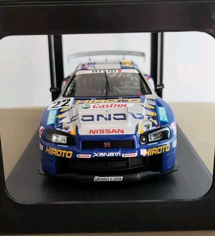 AUTOart 1/18 NissanSkyline GT-R R34 JGTC 2001 #22 Xanavi AUTOart 1/18 NissanSkyline GT-R R34 JGTC 2001 #22 Xanavi