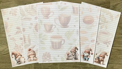 Kaffee Gonk Schreibpapier, A4 Schreibpapier, Kaffee Schreibpapier, Schreibset