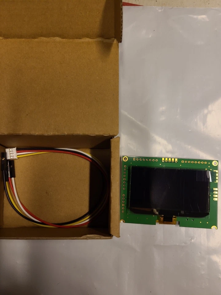 Lumex LOD-H12864GP-W-UR DISPLAY With wiring pigtail. - Image 2 of 4