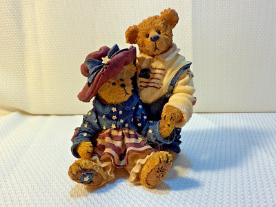 Boyds Bear Libby and Sam Glory Days Patriotic USA Figurine 228531