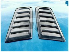 Focus RS ST Style Decorative Bonnet vent *No Cutting Required* Universal Black