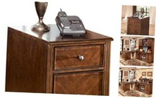 Signature Design By Ashley Townser Grey File Cabinet For Sale Online Ebay