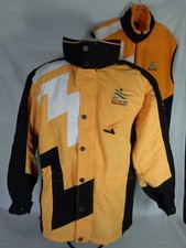 2002 Olympics Jacket Fleece Vest Salt Lake Paralympics Ski Coat Adult SZ XS
