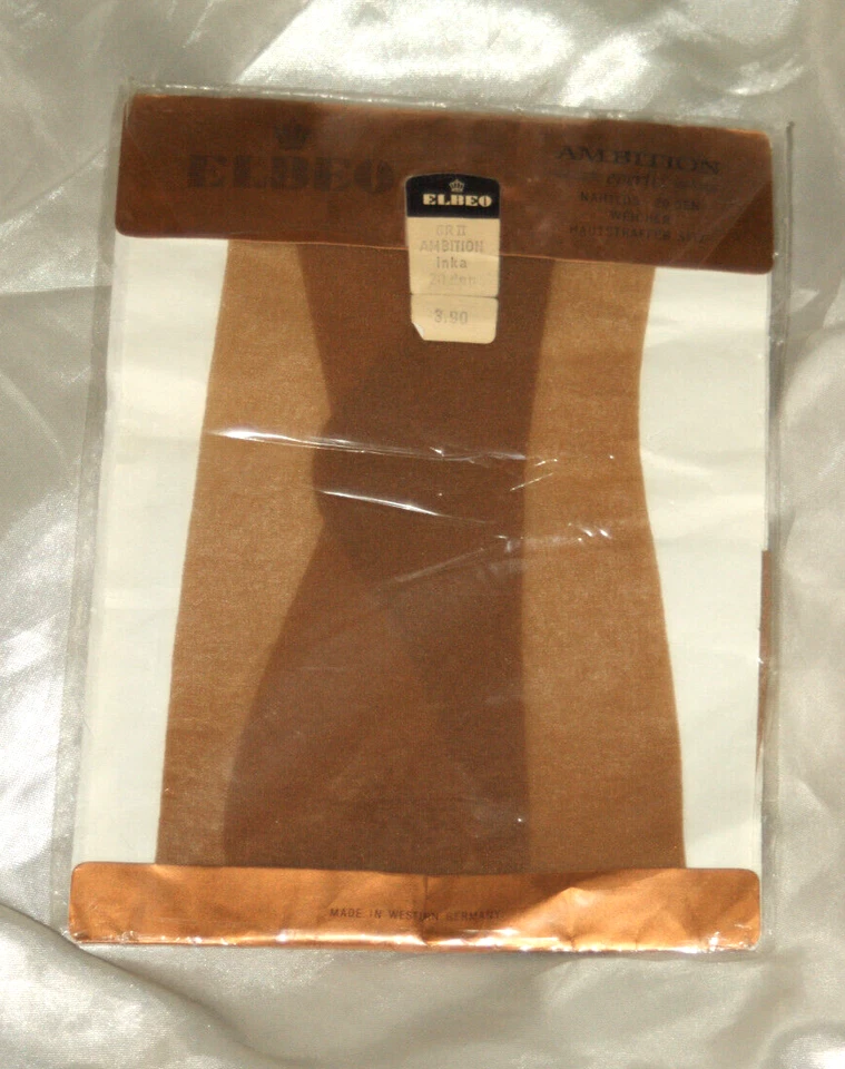 Alte feine STRÜMPFE Strapsstrümpfe ELBEO AMBITION everfix Pin Ups Gr. II/M - Bild 2 von 2