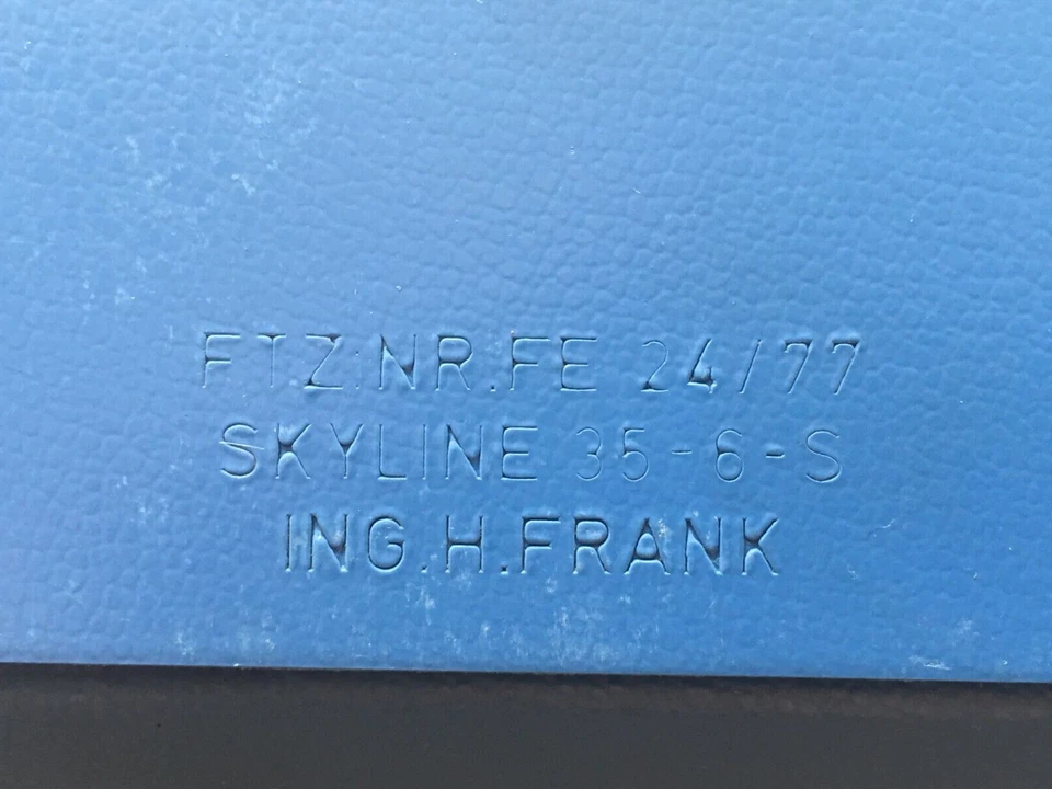 RC SKYLINE FM ING H. FRANK Radiocomando vintage transmitter GERMANY - Immagine 3 di 4