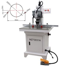 Pneumatic Hinge Plate Boring Machine Woodworking Hole Drilling Machine 110V