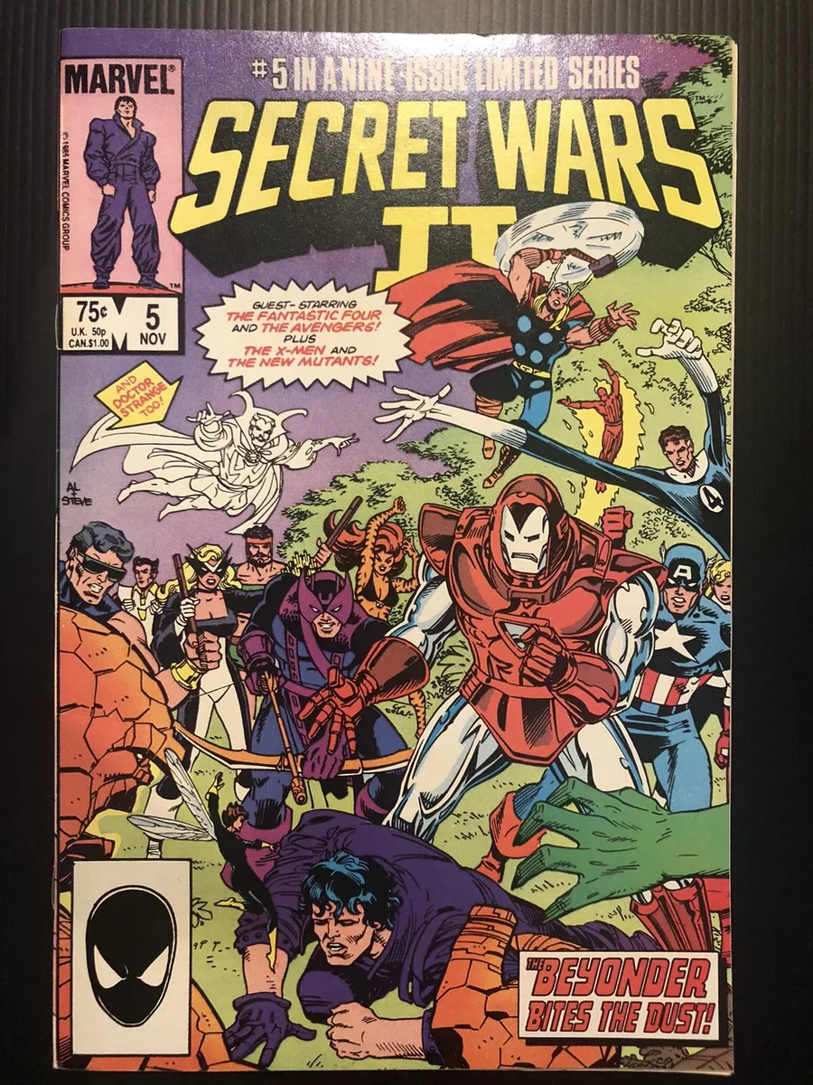 the avengers secret wars 2 comic book