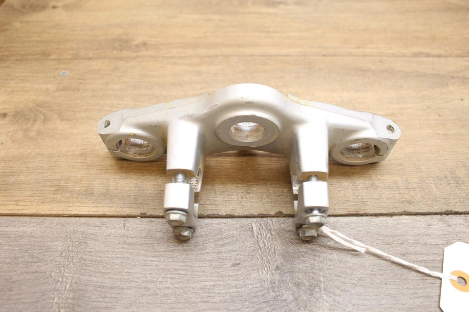 Horquilla Honda XR80R 2002 abrazadera de árbol triple superior con accesorios inferiores Foto 4 de 4