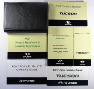 2005 Hyundai Tucson Owners Manual Book | eBay