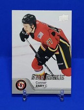 🥵 Connor Zary 20-21 Upper Deck AHL Hockey Star Rookie #176 Stockton Heat 🥵