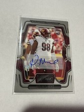 2022 Playbook PHIDARIAN MATHIS Base Rookie Signatures Auto Silver #197