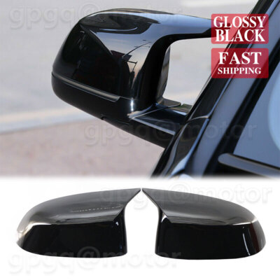 Black M Style Side Mirror Cover Caps For BMW X3 X4 X5 X6 X7 G01 G02 G03 G05 G06