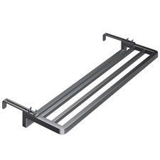 Rust resistant Towel Rail Radiator Stylish Bathroom Organization Installation