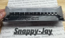 Snap-on Tools USA NEW 12pc 1/4" METRIC 6pt Chrome Shallow Socket Set 112TMMY
