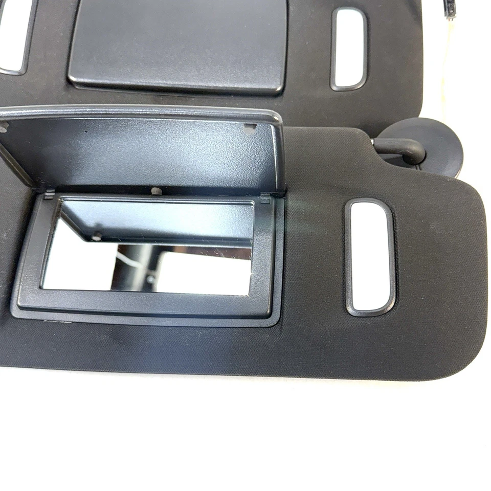 Cadillac SRX 2013-16 tela negra lado conductor y pasajero OEM parasol conjunto Foto 2 de 4