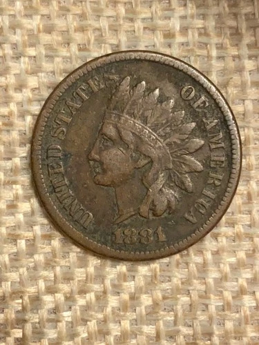 1881-P Indian Head Cent — photo from another recent sale