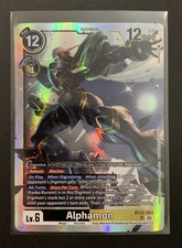 Alphamon BT22-063 SR - Cyber Eden - Digimon TCG