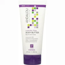Andalou Naturals Firming Body Butter - Lavender Shea 8 fl oz Cream