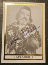 1991 Imagine Inc. LOU ALBANO Wrestling Legends Autograph Gold Version AUTO