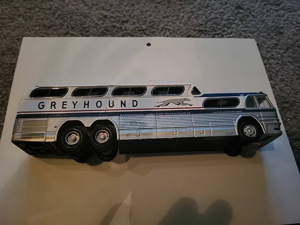 Vintage Greyhound Super Scenic Cruiser, #4343, Philadelphia, EX C ByCorgi - Image 3 of 4