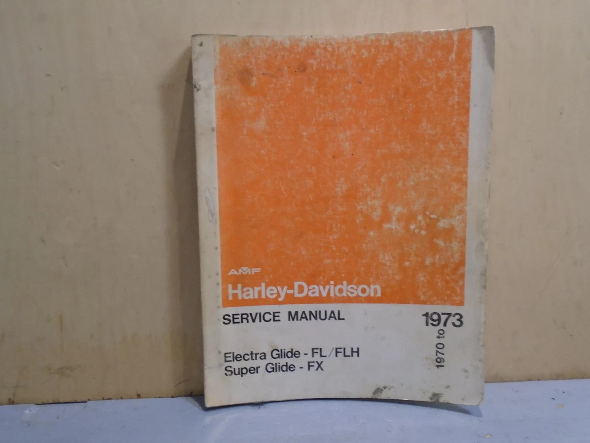 Harley-Davidson 1973 Year Motorcycle Repair Manuals & Literature