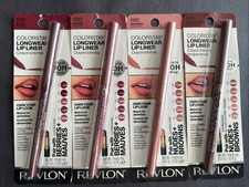 4x Revlon ColorStay Longwear Lip Liners 0.01 oz. Each New In Package Mixed